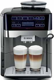 34 Automata kávéfőzők TES60523RW VeroAroma Automata kávéfőző ec tsele ction 1500 W Innovatív SensoFlow System fűtőelem: maximális espresso kávéélmény hála az ideális, állandó forrázási hőmérsékletnek