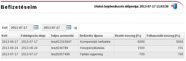 Választani kell mely alapszolgáltatás után kiállított számla másolatára van szükség, illetve ez a szolgáltatás mely szolgáltatás típusba tartozik (INTERNET, KÁBELTÉVÉ, TELEFON) Amennyiben a