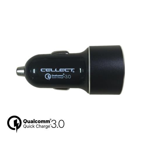 Qualcomm megoldások Megnevezés: Autós töltő adapter gyorstöltő funkcióval Cellect cikkszám: MPCB-QC3-USB-2.4A VF cikkszám: 000000000102068354 Qualcomm 3.