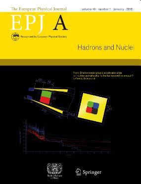 Shallow-underground accelerator sites for nuclear astrophysics: Is the background low enough? The European Physical Journal A 48, 8 (2012) Jelnövelés: G. G. Kiss, T. Szücs, et al.