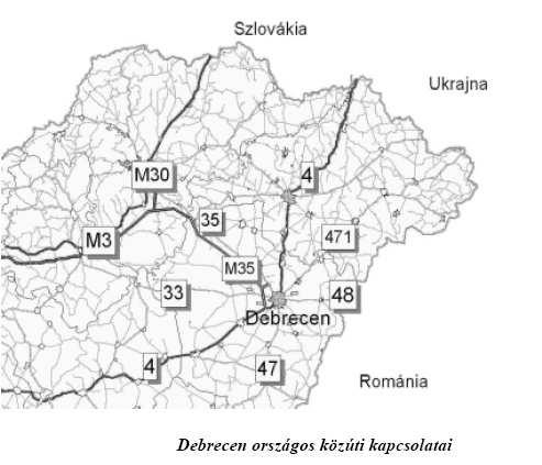 Debrecen városában hasonlóan az országos tendenciához évek óta folyamatosan növekszik a gépjárműállomány. 2004-ben a város közigazgatási területén a személygépkocsik száma 62 576 darab volt.