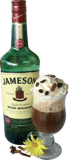 - espresso, whiskey, barnacukor, tejszínhab espresso, whiskey, brown sugar, whipped cream Baileys Irish