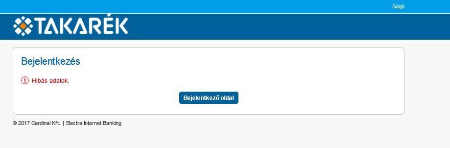 Az első bejelentkezés alkalmával Bejelentkezési jelszavát meg kell változtatnia, továbbá 90 naponta jelszómódosítás kér Öntől a rendszer.