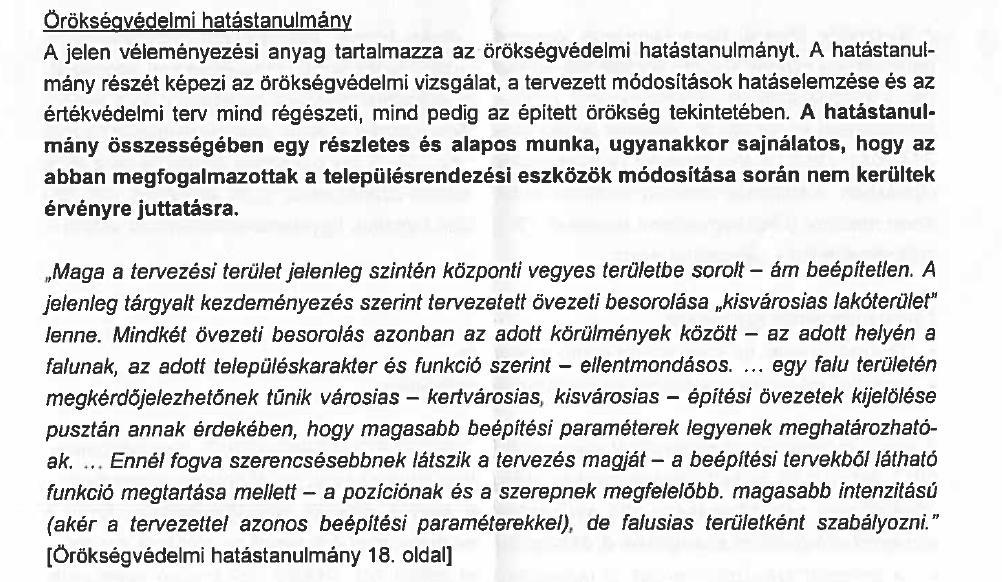 VÉLEMÉNYEK-VÁLASZOK VÁROS-TEAMPANNON KFT. II. VESZPRÉMI JÁRÁSI HIVATAL HATÓSÁGI FŐOSZTÁLY, ÉPÍTÉSÜGYI ÉS ÖRÖKSÉGVÉDELMI OSZTÁLY 1.