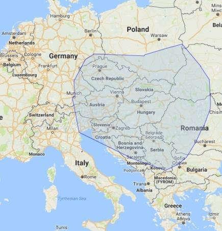 Budapest Airport lehetőségei a Cargo piacon Kiváló földrajzi adottság Közép Kelet Európában a regionális elosztó szerephez Kiterjedt és fejlődő gyorsforgalmi és autópálya hálózat, mintegy 20 EU és