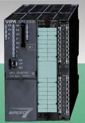 A VIPA teljes mértékben kompatibilis a közismert Siemens S7-300 as soros buszrendszerrel, így lehetővé téve a Siemens S7-300 és a VIPA modulok akadálytalan alkalmazását.