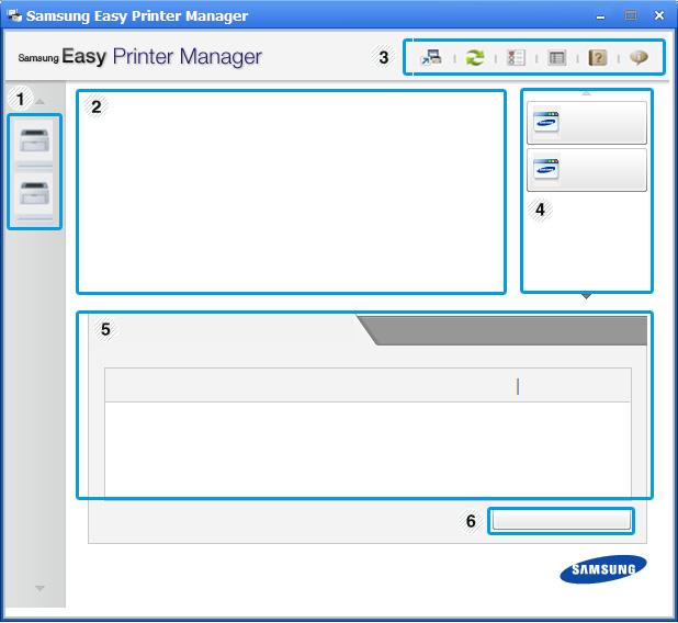 A Samsung Easy Printer Manager használata Elképzelhető, hogy ez a funkció a készülék típusától vagy a választható lehetőségektől függően nem érhető el (lásd: Szoftver, 8. oldal).