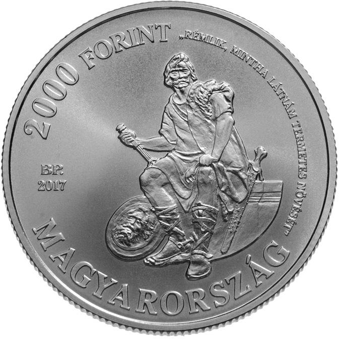 1598 TANULMÁNYOK Az érméket Király Vilmos szobrászművész tervezte. Az arany emlékérme színaranyból készült (Au.