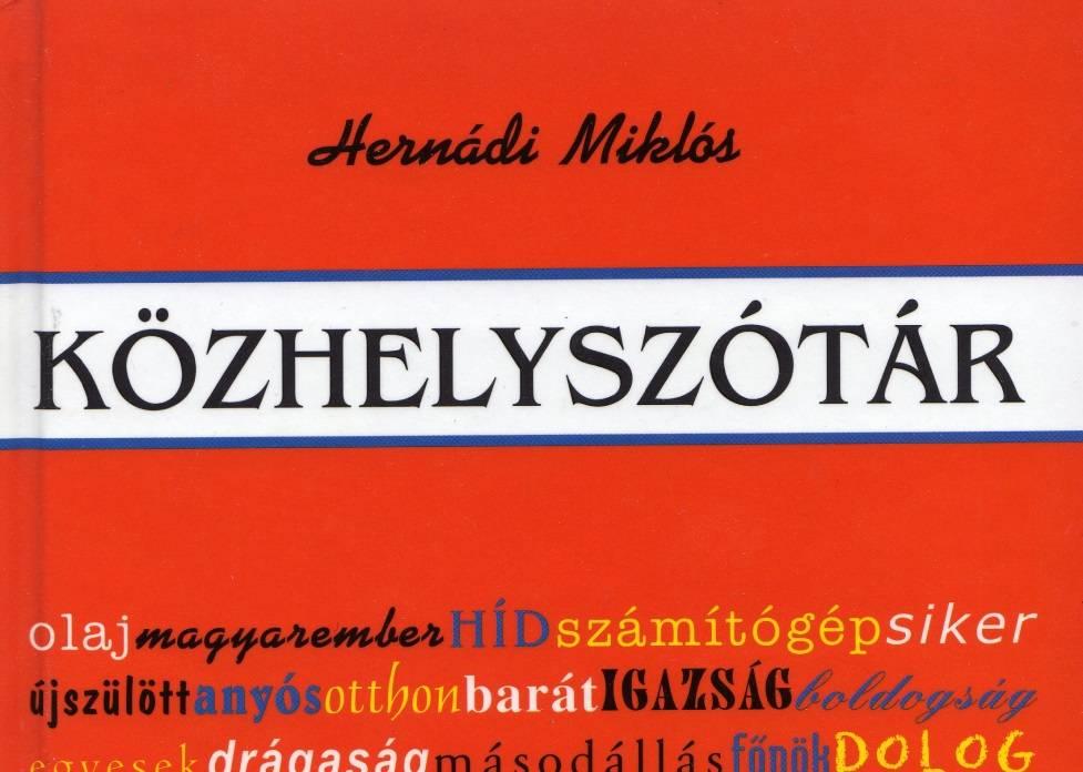 81 Hernádi Miklós: Közhelyszótár