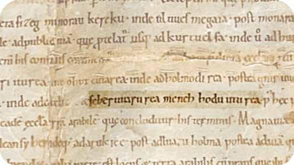 A Tihanyi alapítólevélben találhatók a legrégebbi eredeti latin oklevélben