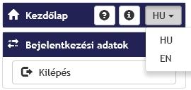 Súgó Az ERA felületén bárhol elérhető a Súgó gomb a bal oldali menüben, ami a felhasználók számára érthető és hasznos információkat biztosít az ERA felületén történő munkavégzéshez (55. ábra). 55.