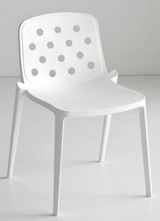 G/ISIDORA Műanyag rakásolható szék.