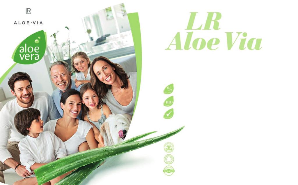 LR ALOE VIA 47 A természetesen szép és ápolt bőr felé vezető út Magas aloe vera tartalom az intenzív ápolásért és regenerációért Ápoló bio kivonatokkal gazdagított - minden igénynek megfelel Minden