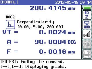 Új Lineáris magasság mérő LH-600 E / EG Pontosság: (, + 0,6 L / 600)µm L=