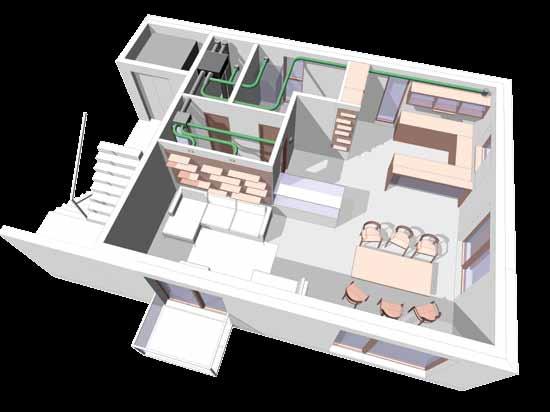 DUPLEX Easy és az elosztók Az ATREA GP (Green Pipe) légtechnikai elosztó a piacon egyedüliként teljes