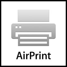 Nyomtatás számítógépről > Nyomtatás AirPrint használatával Nyomtatás AirPrint használatával Az AirPrint egy olyan nyomtatási funkció, amely a normál ios 4. vagy frissebb, illetve a Mac OS X 0.