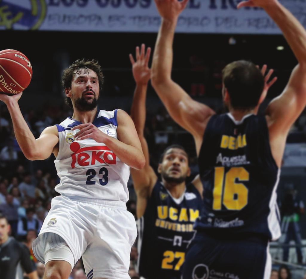 A Real Madrid Baloncesto büszke szponzora A Teka elkötelezett támogatója a sportnak.