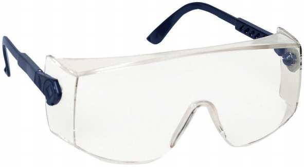 szemüveg fölé is felvehető, karcmentes, UV-védő, víztiszta polikarbonát panoráma lencse (2-1,2 1SK)