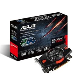 ASUS PCI-Ex16x ATI R7 250X videókártya Busz: PCI-Ex16; Mag