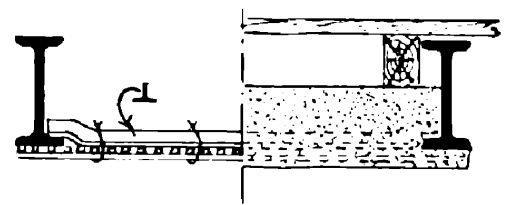 Hazai vasgerendás szerkezeteink Holzer-födém Kleine-utánzat, 1902- után