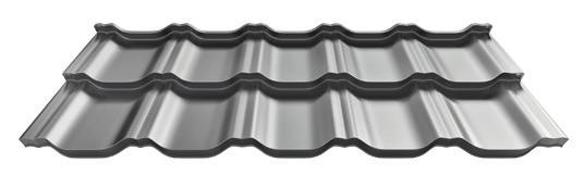 A Zet roof a Zet moduláris cserepeslemez termékszéria alapverziója.