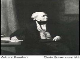 NÉHÁNY ESEMÉNY A KORBÓL 1833: Sir Francis Beaufort (1774-1879) brit admirális egységes jeleket vezetett be a Brit Haditengerészetben az időkép jelölésére (ezek lettek 1935-ben a nemzetközi
