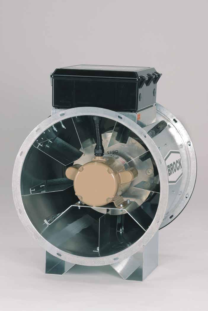 Dinamikusan kiegyensúlyozott, alumínium centrifugális ventilátorkerék, alacsony légáramhoz közepes vagy magas statikus nyomás esetén.