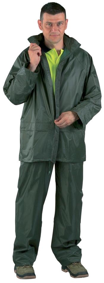 ORKÁNRUHA 50500, 50510, 50520 kétrészes ruha (kabát+nadrág) vízhatlan szellőzőnyílás a háton, gallérba rejthető kapucni vékony, nagy szakítószilárdságú víz- és szélálló anyag