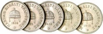 1924, 1915, 1916, Körmöcbánya /Kremnitz/ mint elôzô /wie vorher/ Huszár: 2210,