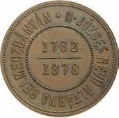 /glatter Rand/ 22.50 gr, Huszár: -(2116), J: -(366), Tower: -(833), RRR! Unediert! MNM:-, vorzüglich-stempelfrisch 1.500.- 970 970.