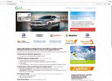 Go! service program A Volkswagen márka Go!