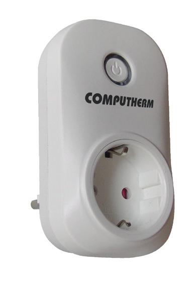 COMPUTHERM S100 Wi-Fi érzékelő központ COMPUTHERM S200 Wi-Fi dugalj COMPUTHERM S300 Wi-Fi termosztát A COMPUTHERM S100 érzékelő központ az interneten keresztül folyamatosan információt tud
