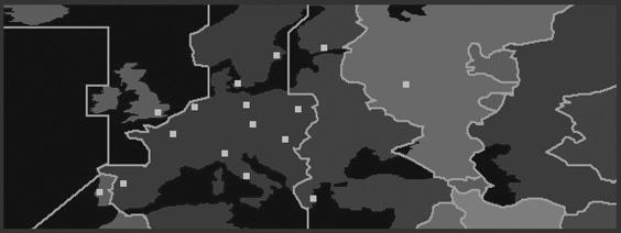 293 3 Nyomja meg a négyirányú vezérlőgombot (3). A kiválasztási keret a [X Célállomás] pontra ugrik. 4 Nyomja meg a négyirányú vezérlőgombot (5). Megjelenik a [X Célállomás] képernyő.