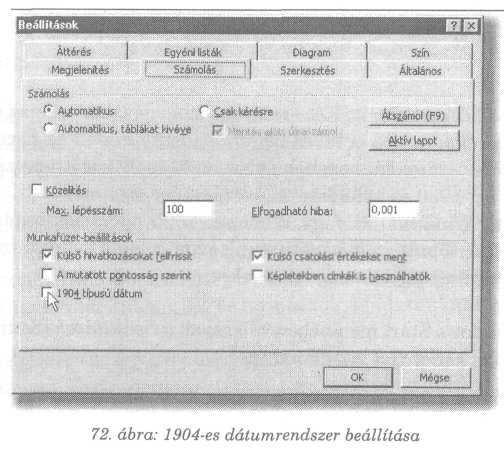 - merül fel a következı kérdés. Nos, az Excelben két idıszámítási mód létezik. Az alapértelmezett az ún. 1900-as dátumrendszer. Ekkor az egyes számot az 1900. január 1. dátum kapja, a kettest január2.