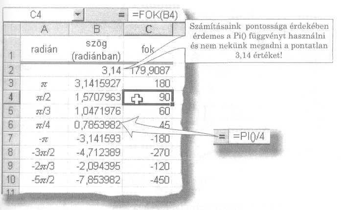 MATEMATIKAI FÜGGVÉNYEK MATEMATIKAI FÜGGVÉNYEK 119.