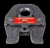 Lézer edzett standard préspofák * M42-M54 három szegmenses préspofák ROMAX COMPACT