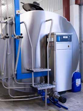 DeLaval DXCE hűtőtartály Kiváló tejhűtő tartályok, amelyek a minőség megőrzése érdekében gyors hűtést biztosítanak, finoman keverik a tejet - és széles mérettartományban állnak rendelkezésre.