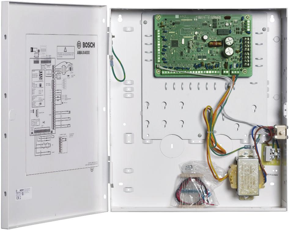 Behatolásjelző riasztórendszerek AMAX panel 4000 AMAX panel 4000 www.boschsecrity.