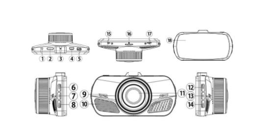 SMP DC201 Menetrögzítő kamera GPS funkcióval Tartalomjegyzék: 1. Megjelenés 2. Funkciók 3. Töltés és bekapcsolás 4. Videó- és képrögzítés/videó lejátszása 5. Beállítások 6. Műszaki jellemzők 7.