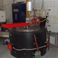 védőgázban történő lágyításra, edzésre SLR-4 nitridáló kemence