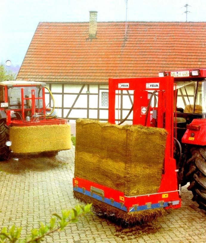 Vízszintes és függőleges kivágó szerkezettel felszerelt silóblokk vágók Mobil takarmányozási rendszerhez