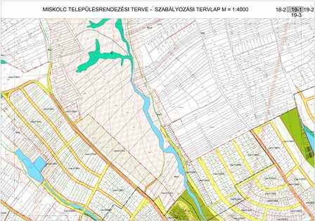 3. melléklet a Miskolc Megyei Jogú Város Építési Szabályzatáról szóló 21/2004. (VII.6.