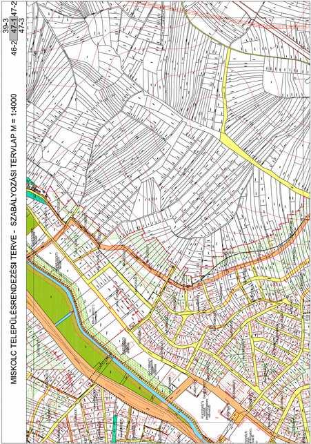 8. melléklet a Miskolc Megyei Jogú Város Építési Szabályzatáról szóló 21/2004. (VII.6.