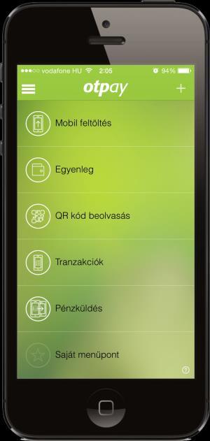 OTPay Az OTPay a magyarországi bankok által kiadott MasterCard, VISA és American Express bank- és hitelkártyákkal használható alkalmazás Eltárolja legalább egy bankkártyája adatait, és utána a