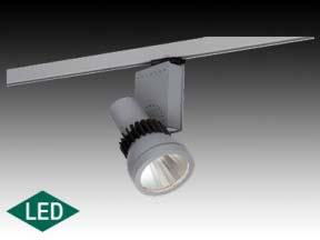 1-21-21-0028 TRACK LIGHT LED 35W/3450lm/3000K/12/24 LED-modullal, Fehér (1255) 1-21-21-0067 LEAN BIG CYLINDER sínes lámpatestek 3 fázísú sínekhez Sínes lámpatest,