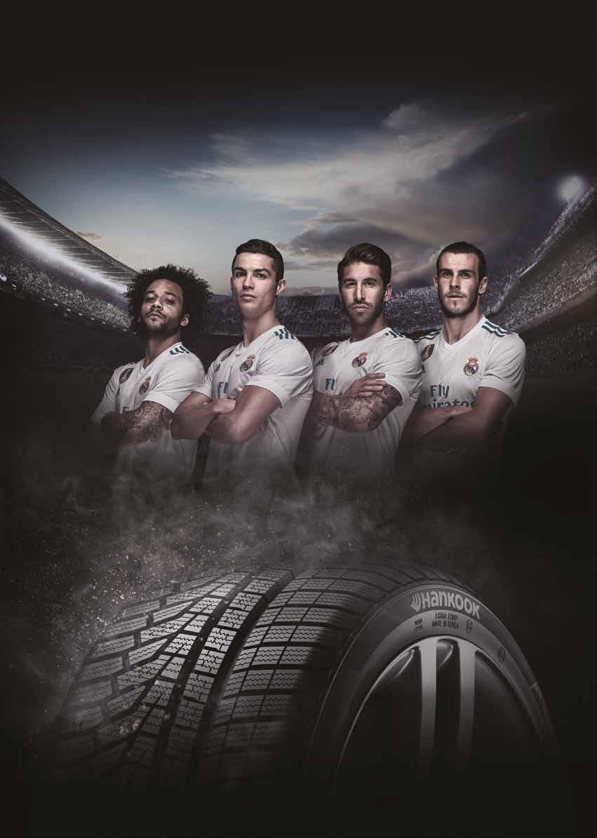 www.hankooktire.com/hu Bízd rá magad az innovációra! Hankook Tire és Real Madrid. Együtt a győzelemért. Bízd rá magad! Hankook Tire Budapest KFT.