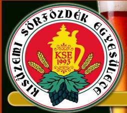 A Kisüzemi Sörfőzdék Egyesülete Az egyesület alakulásának szervezése 1993-ban kezdődött. 1994. február 1-jén 18 sörfőzde tulajdonosa megalapította az egyesületet Kerekegyházán.