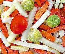 (sárgarépa, zöldborsó, karfiol) Karfiolos vegyes zöldség keverék(sárgarépa,