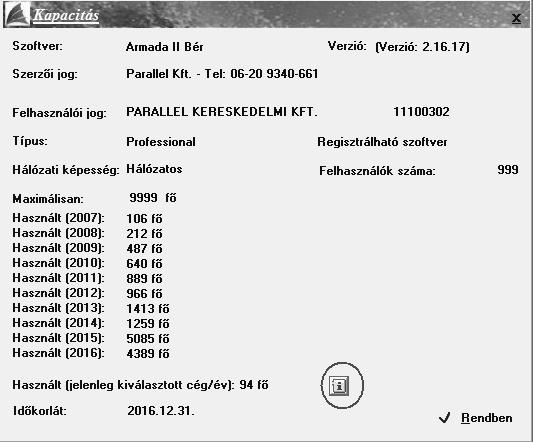 A létszámszámítás a Szerződéshez kapcsolódó, számfejthető fők tekintetében a következőképpen történik az adott tárgyévben: - Alkalmazás minősége=60 egyszerűsített foglalkoztatottak: 0,5 főnek számít