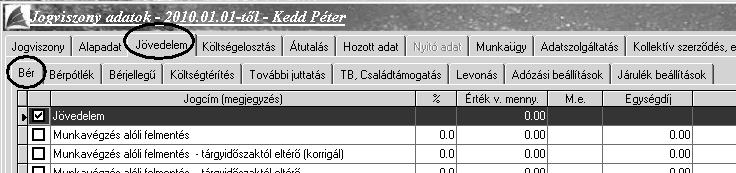 kezeléséhez. Adódhat egy-két speciálisabb eset, amikor a dolgozói törzsadatok beállítása és egy adott típusú jövedelem számfejtése nem feltétlenül magától értetődő.